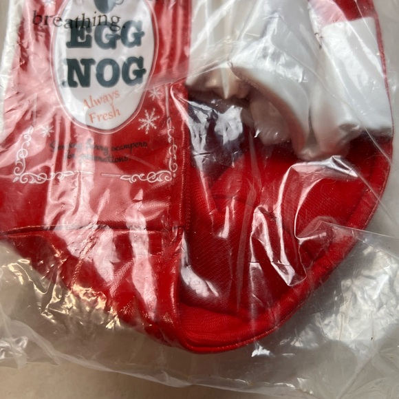 Merry and Bright Egg Nog Carton Costume for small Animals - Picture 4 of 6